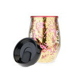 Glitterati Wine Travel Tumbler