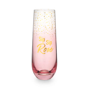 Sip Rosé Champagne Flute